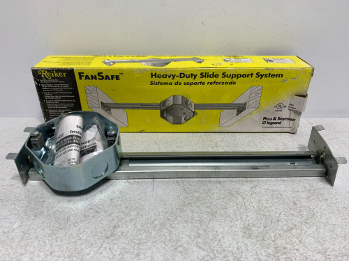 Reiker 55501 Slide Support Box 16 cu.in Steel 1.5" Depth