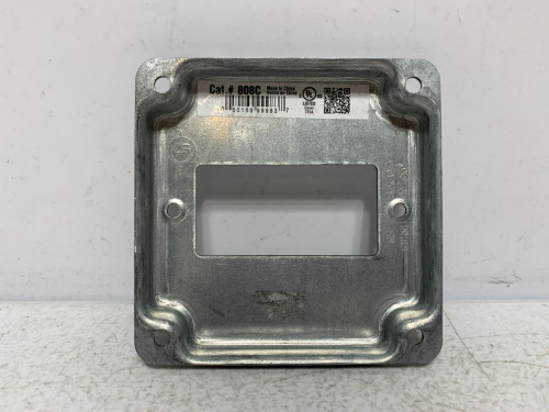 Raco 808C Work Cover 4" Square Exposed 1-GFCI