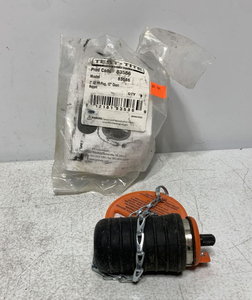 IPS 83586 Pneumatic Test Plug 2" Pressure Relief