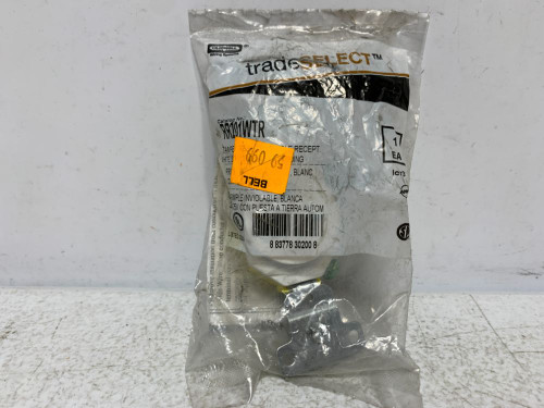 Hubbell RR201WTR Receptacle 20A 125V Tamper Resistant