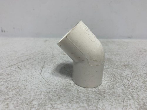 Unbranded 3/4" PVC Elbow Connector 45 deg (lot of 56)