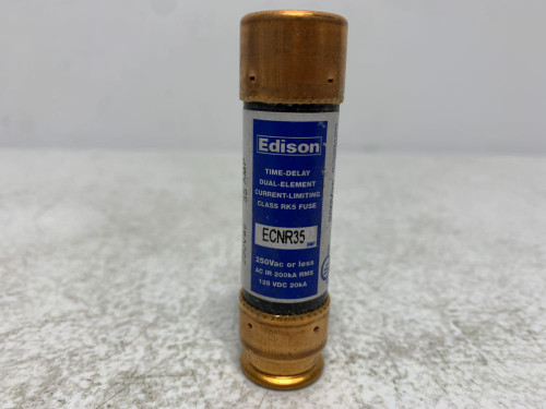 Edison ECNR35 Time-Delay Fuse 35A 250V Class RK5 (lot of 13)