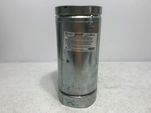 Selkirk 105012 Gas Vent Pipe 5" Dia x 12" L Galvanized (lot of 2)