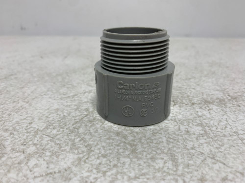 Carlon E943G Adapter 1-1/4" PVC Male Terminal (lot of 4)