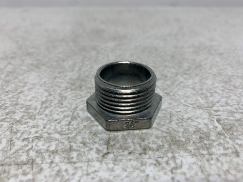 Unbranded 3/4" Coupling Metal Connector (lot of 10)