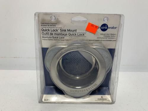 Emerson QLM-OO Sink Mount Stainless Steel Quick Lock