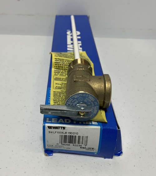 Watts LF100XL8 Valve 3/4" Lead Free 150-210 PSI