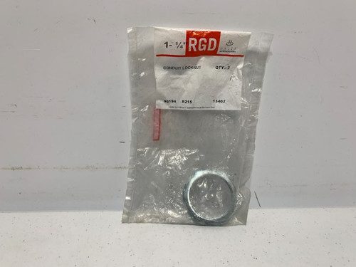Halex 96194 Conduit Locknut 1-1/4" Steel Zinc