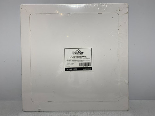 Tradestar AP-14X14 Access Panel 14" x 14" White Plastic