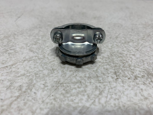 Halex N065 3/4" Clamp Connector Non-Metallic Twin-Screw (lot of 2)