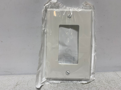 Leviton M52-PJ26-WM Wall Plate Midway Nylon 1-Gang White