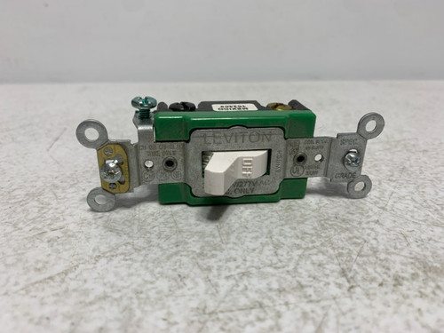 Leviton 3RJW Rocker Switch 15A 120/277V 3-Way