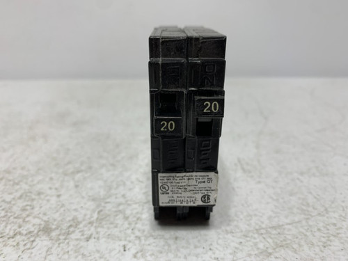 Siemens Q2020NC Circuit Breaker 20A 120/240V Tandem