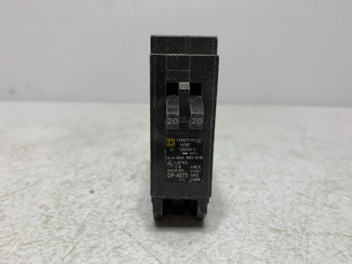 Square D HOMT2020 Circuit Breaker 20A 120/240V Tandem