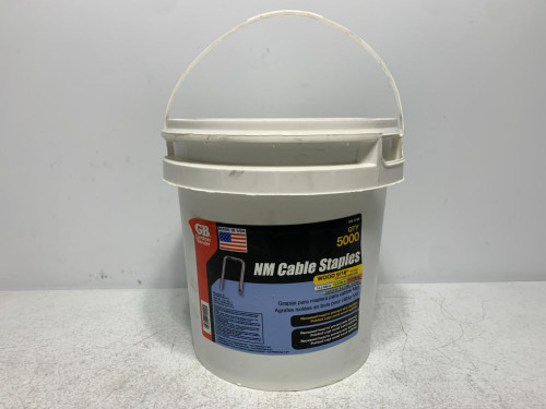 Gardner Bender MS-975B Metal Staple 9/16" Recessed Head