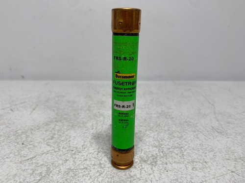 Cooper Bussmann FRS-R-20 Fuse 20A 600VAC/300VDC Time Delay