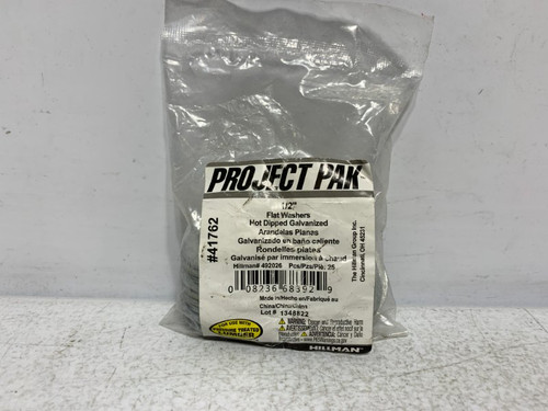 Hillman 41762 Flat Washer 1/2" Hot Dipped Galvanized (lot of 25)