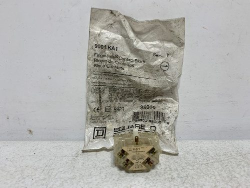 Square D 9001 KA1 Contact Block 600V 30mm