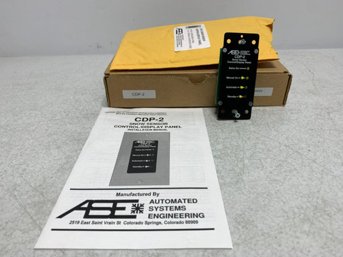 ASE CDP-2 Snow Sensor Control Panel Self Powered