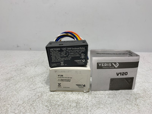 Veris V120 Enclosed Relay 20A SPDT 24/120V