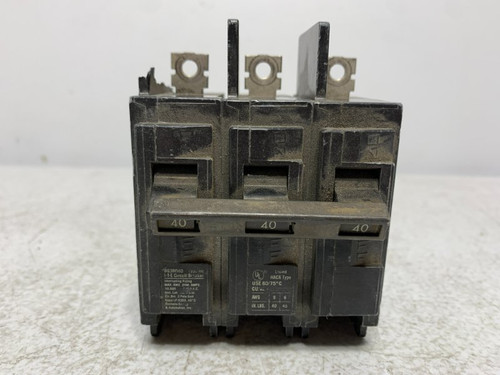 Siemens BQ3B040 Circuit Breaker 40A 240V 3-Pole