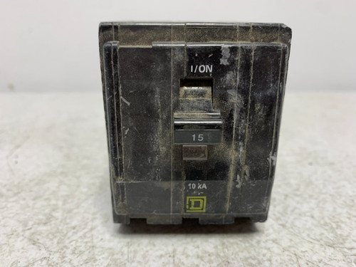 Square D QO315 Circuit Breaker 15A 120/240V 3-Pole