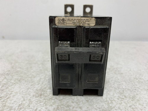 Eaton BAB2050 Circuit Breaker 50A 120/240V 2-Pole