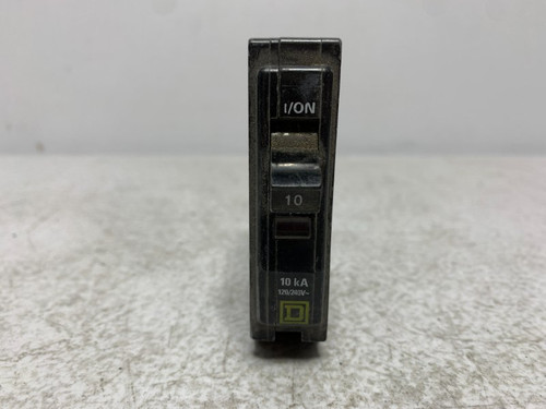 Square D QO110 Circuit Breaker 10A 120/240V 1-Pole