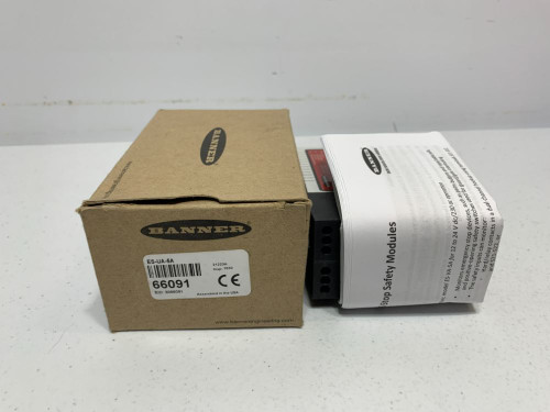 Banner Engineering ES-UA-5A Safety Module 115VAC/12-24VDC