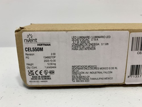 nVent Hoffman CEL550M LED Light 24-240V 0.19A