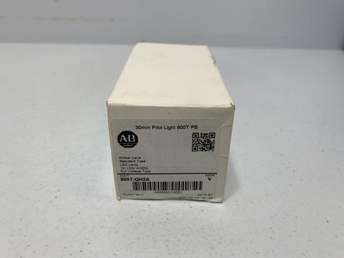 Allen Bradley 800T-QH2A Pilot Light 30mm LED 12-130V AC/DC Amber