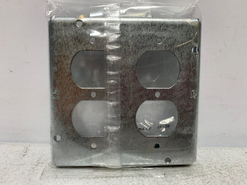 Eaton TP728 Surface Cover 4-11/16" Steel Raised (lot of 20)