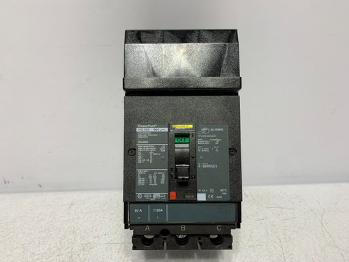 Square D HG 060 Circuit Breaker 60A 600VAC 3-Pole