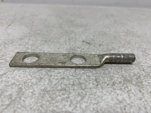 Burndy YA4C-2N Compression Lug 4 AWG 1/2" Stud Tin Plated