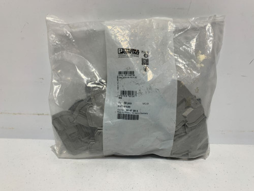 Phoenix Contact 3047293 End Cover Gray PA 69.9mm L x 2.2mm W