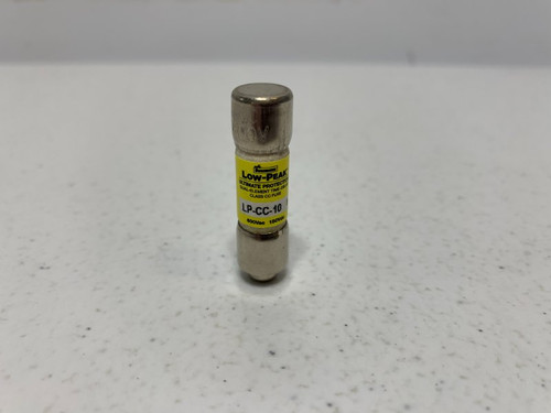 Cooper Bussmann LP-CC-10 Fuse 10A 600VAC 150VDC Class CC