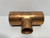 Nibco Copper Tee 1 1/4" x 1 1/4" x 3/4"