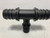 Rehau 3/4" x 3/4" x 1/2" Polymer Tee EVERLOC+ Compression Fitting (lot of 26)
