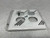 Legrand TP82W Wall Plate Nylon White 2-Gang Duplex (lot of 4)