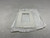 Leviton 122-80401-0NW Wallplate 1-Gang Nylon White (lot of 2)