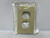 Leviton 121-80703-I Wallplate 1-Gang Duplex Ivory Nylon (lot of 4)