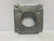 Steel City RS13 Surface Cover 4"x4"x1/2" Galvanized Steel