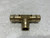 Uponor 3/4" x 3/4" x 3/4" Tee Brass PEX Fitting (lot of 3)