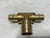 Watts 3/4" x 3/4" x 1" Union Tee Brass Fitting (lot of 3)