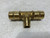 Uponor 1 x 1 x 3/4 Reducing Tee Brass PEX Fitting (lot of 3)