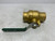 RWV 5595F 1-1/2" Brass Full Port Ball Valve