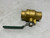 RWV 5595F 1-1/2" Brass Full Port Ball Valve