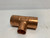 Unbranded 1-1/4" x 1-1/4" x 3/4" Copper Tee Fitting (lot of 4)