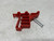 Gardner Bender MCS-20W Multi-Cable Staple Red NM/Coax/Data (lot of 11)