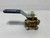 Nibco S-595-Y 1/2" Ball Valve 600 PSI Full Port Solder End